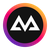 Creative magic panel logo