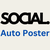 Social auto poster Icon