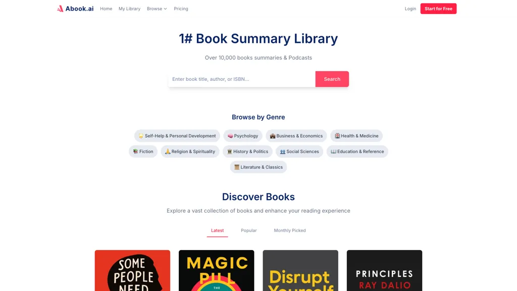 Abook AI AI tool screenshot