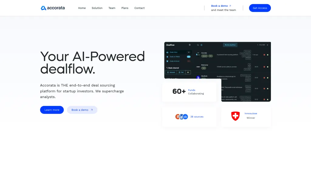 Accorata website