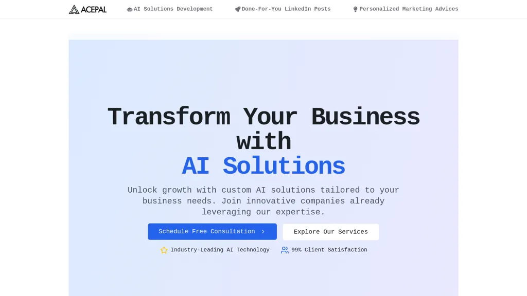 ACEPAL website
