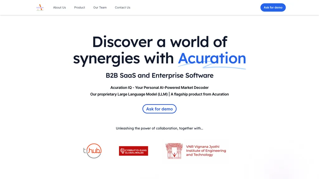 Acuration website