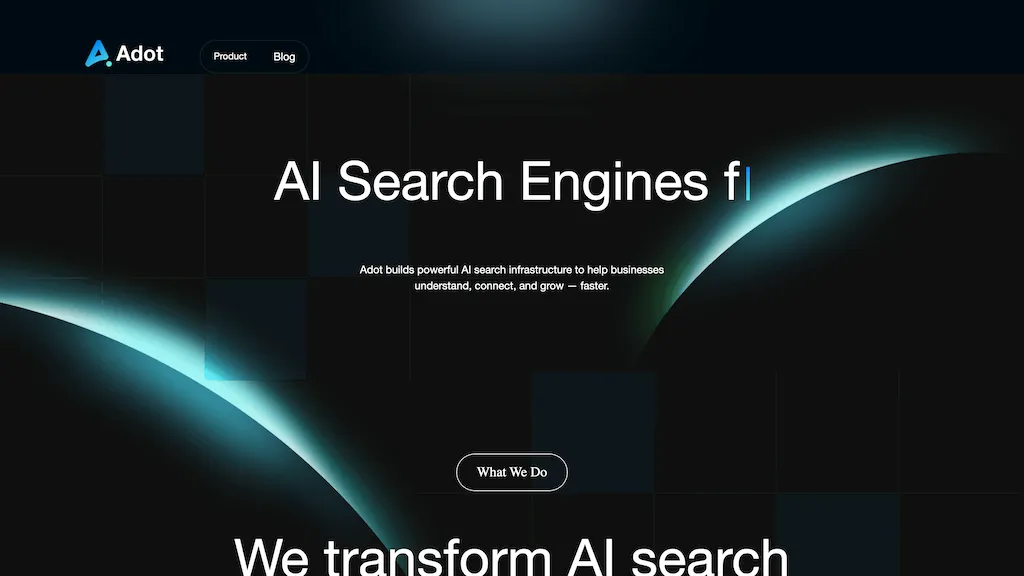 Adot AI tool screenshot