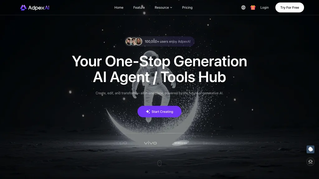 AdpexAI AI tool screenshot