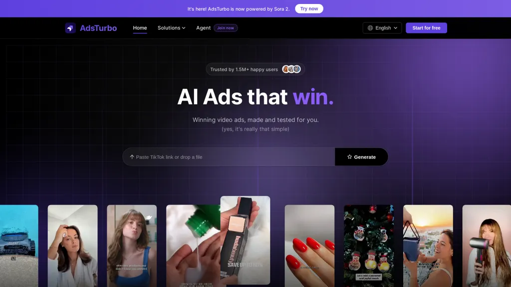 AdsTurbo.ai AI tool screenshot
