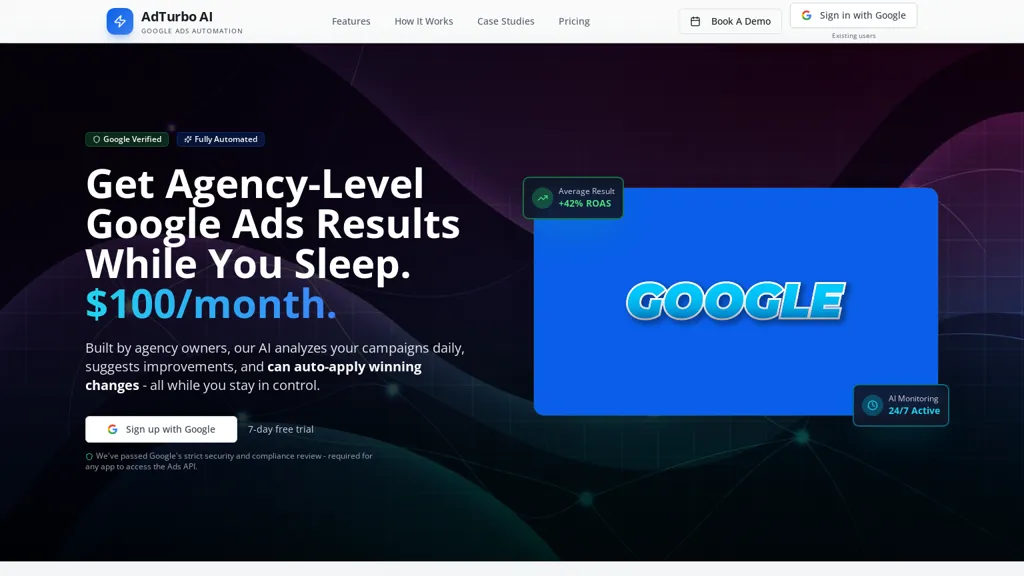 AdTurbo.ai AI tool screenshot