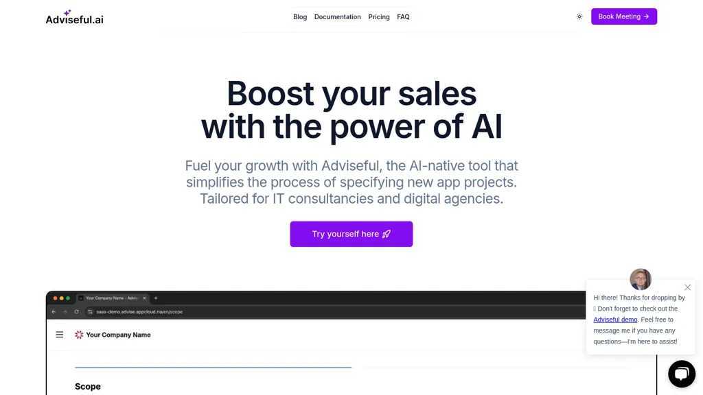 Adviseful website