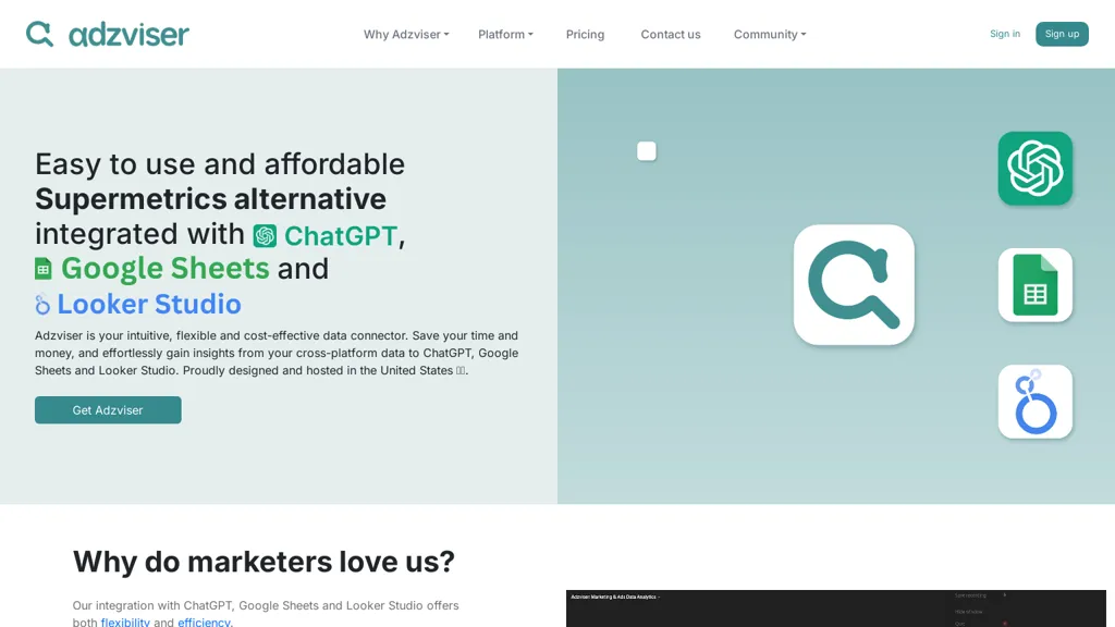 Adzviser website