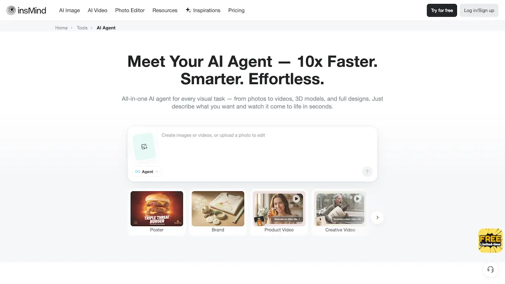 AI Agent - InsMind alternatives and competitors