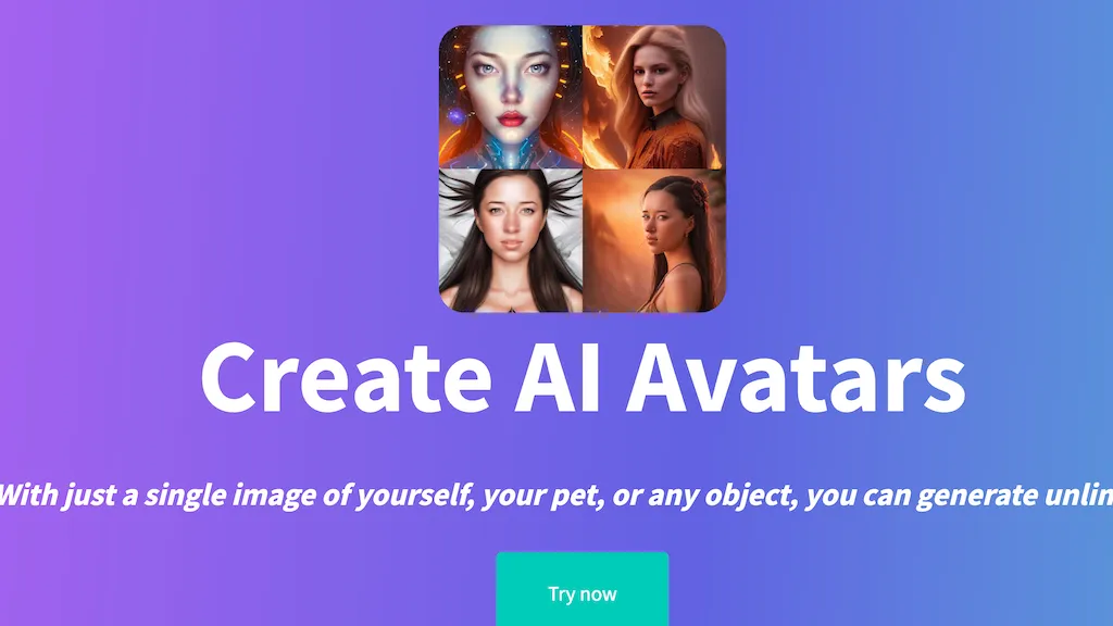  AI avatar generator website
