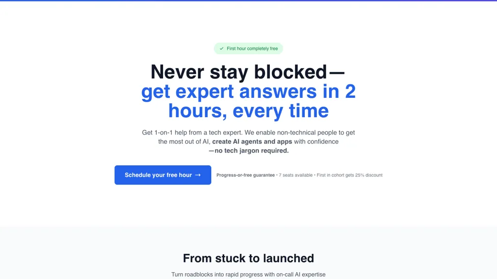 AI Builder Buddy AI tool screenshot