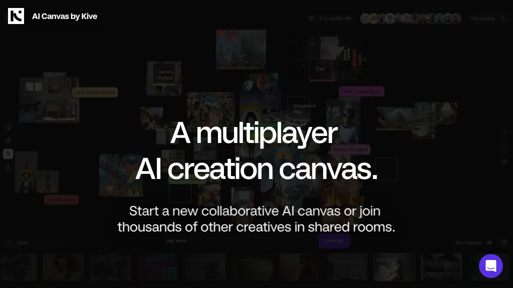 AI Canvas website