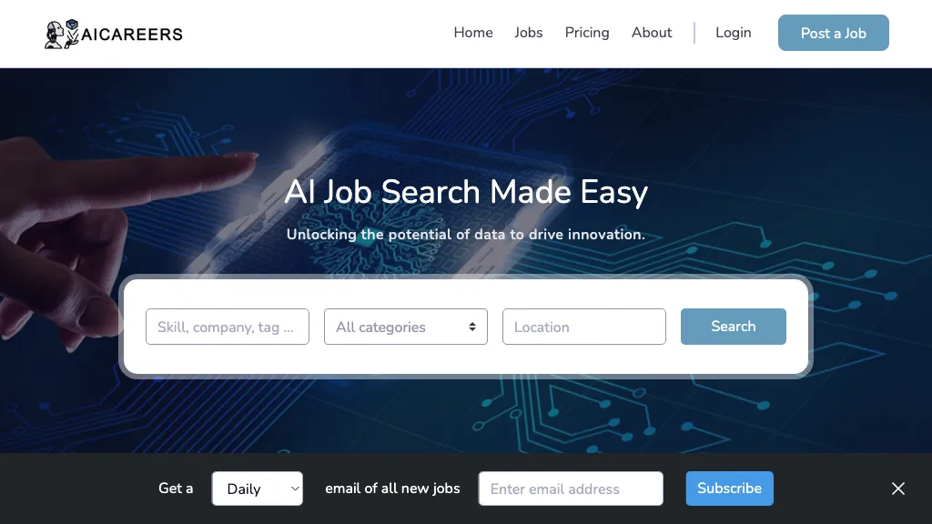 AI Careers website