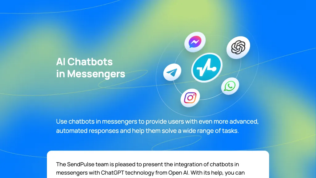 AI Chatbots in Messengers website