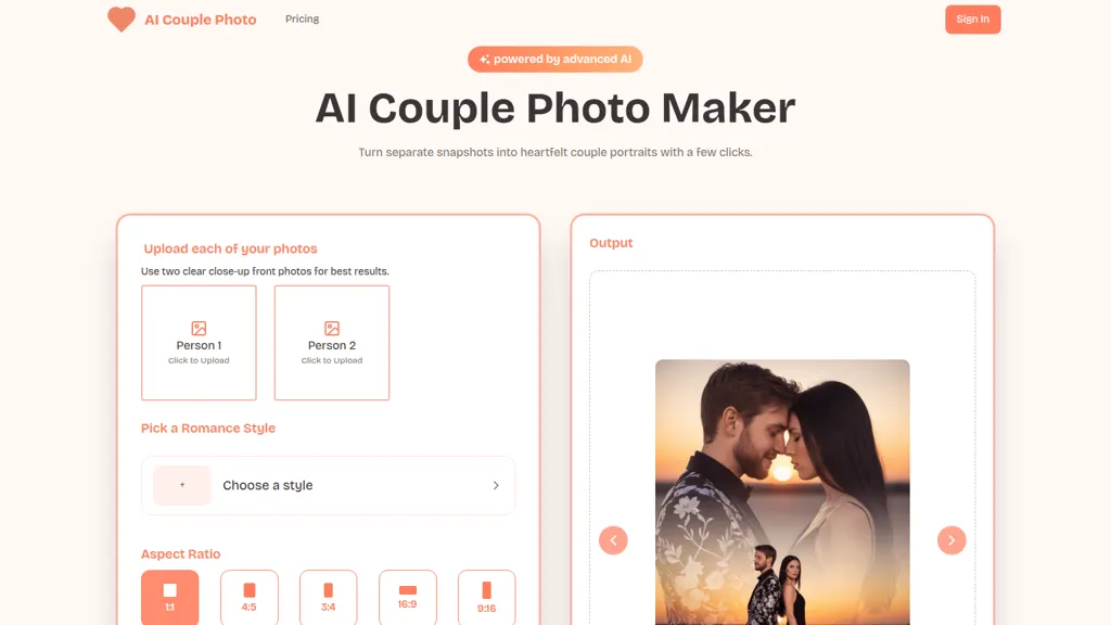 AI Couple Photo alternatives and competitors