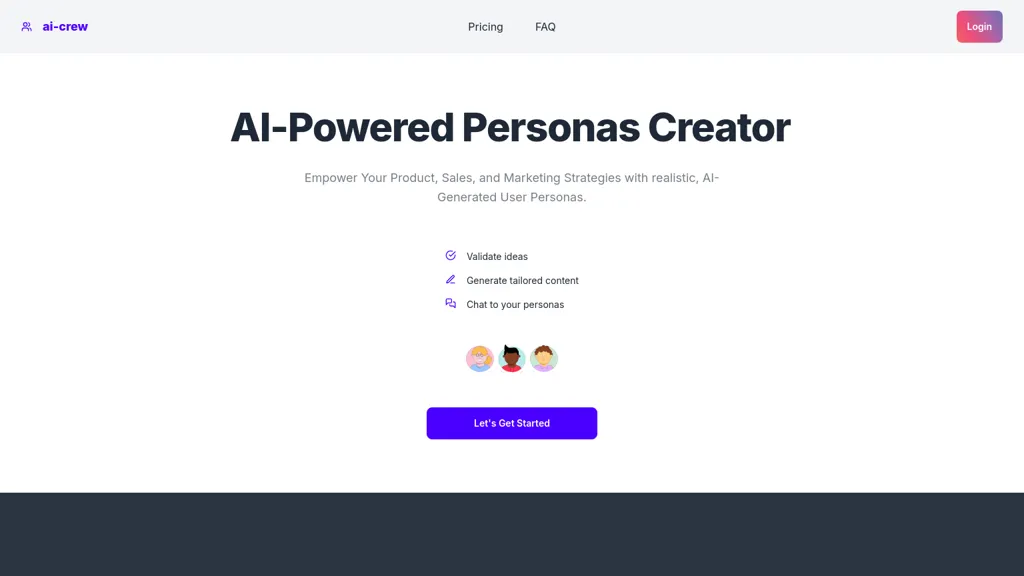 ai-crew AI tool screenshot