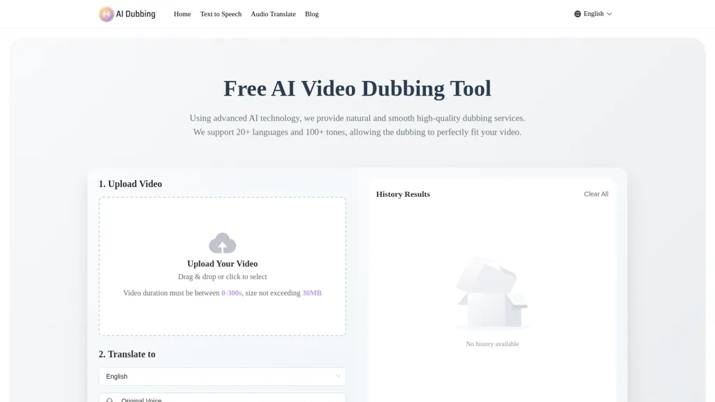 AI Dubbing alternatives and competitors