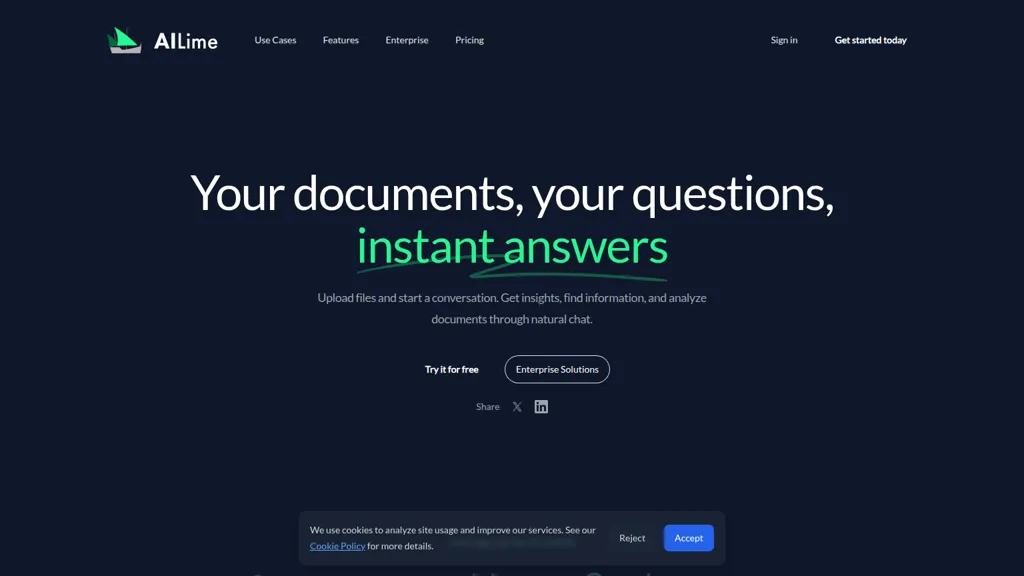 AI Lime AI tool screenshot