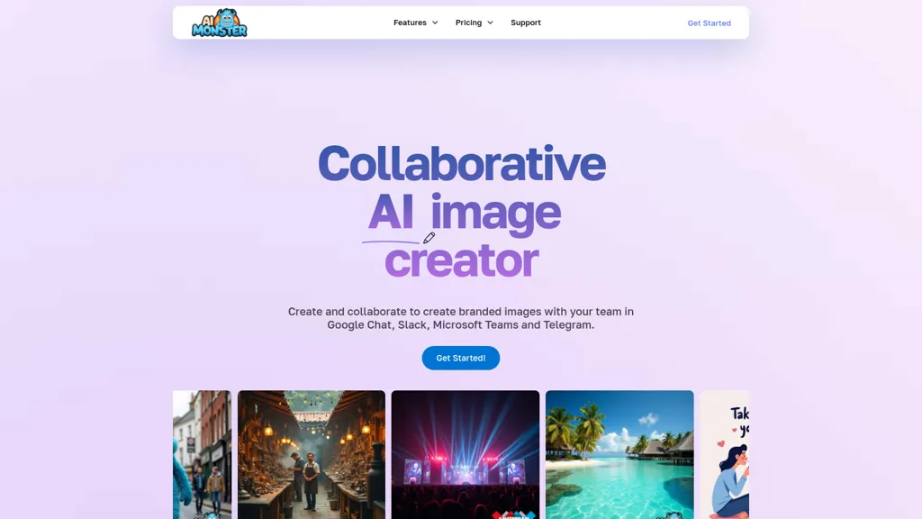 AI Monster website