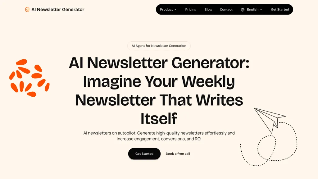 AI Newsletter Generator image