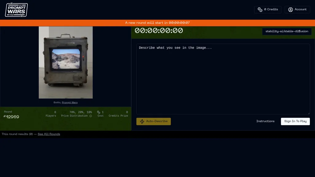 AI Prompt Wars website