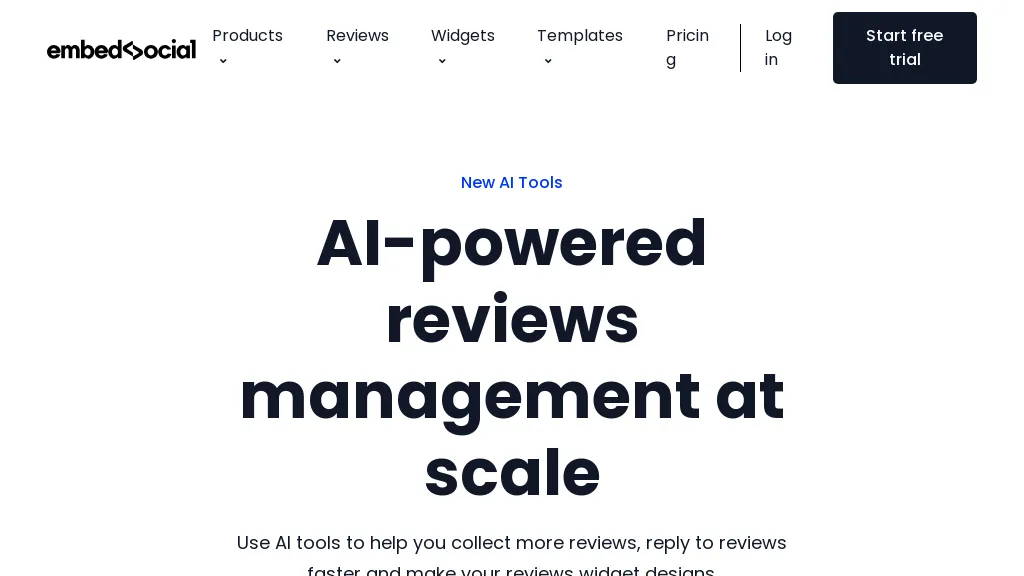 AI Reviews website