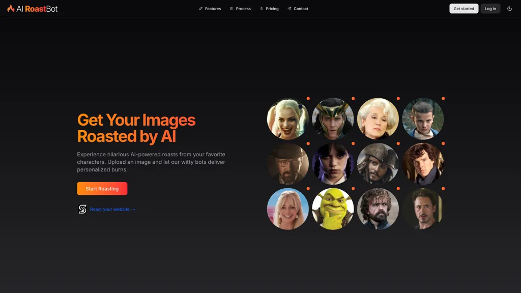 AI RoastBot AI tool screenshot