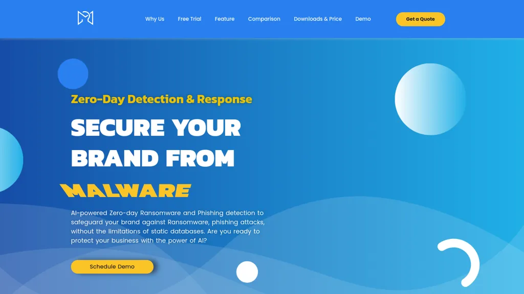 AI ShieldNet website