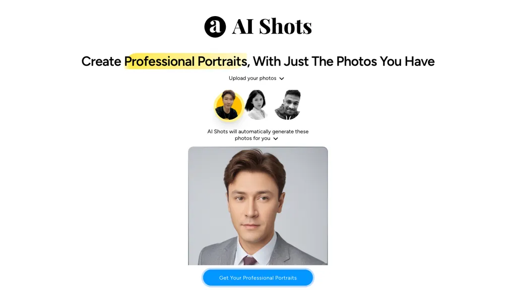 AI Shots website
