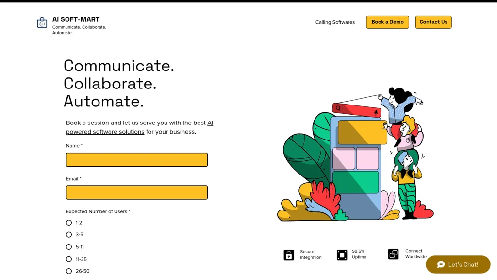 AI Soft Mart website