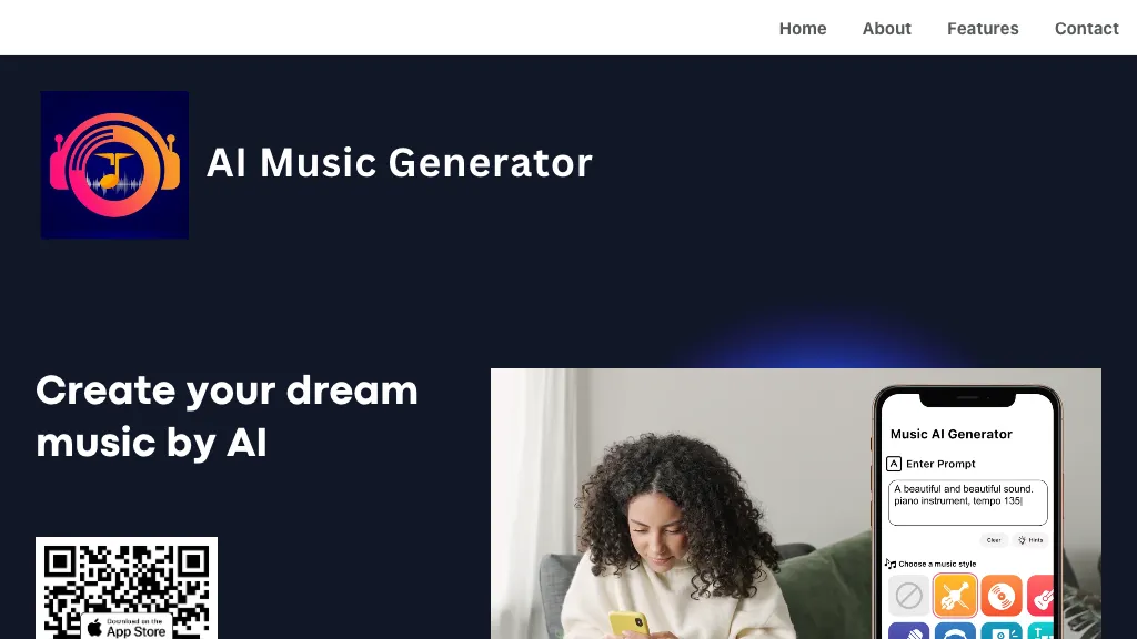 AI Song Generator Music Maker website