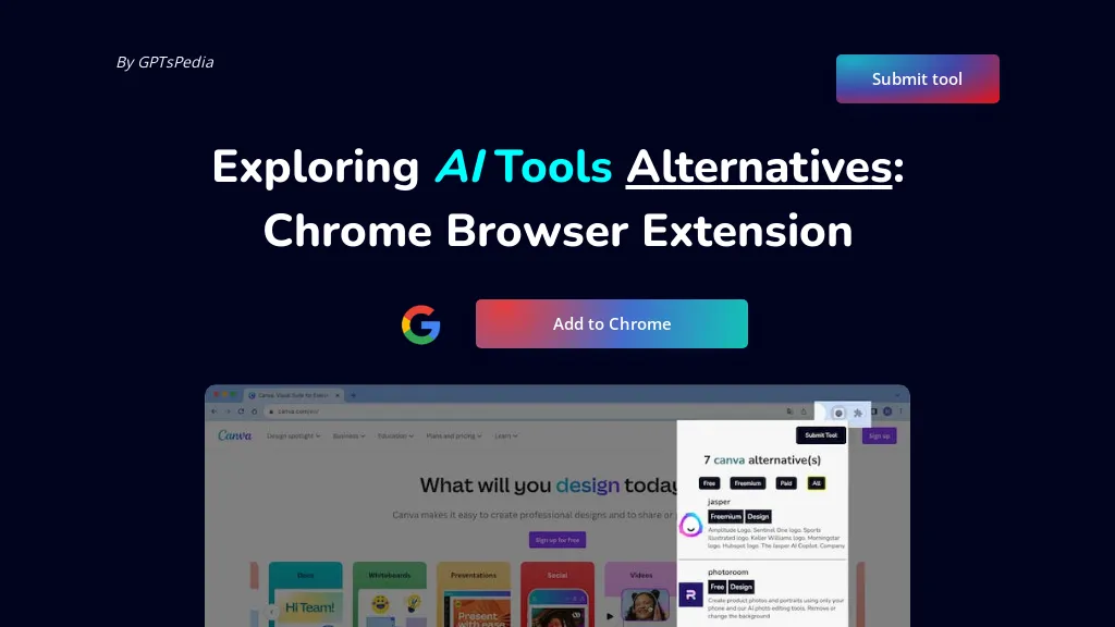 AI Tools Alternatives: Browser Extension website