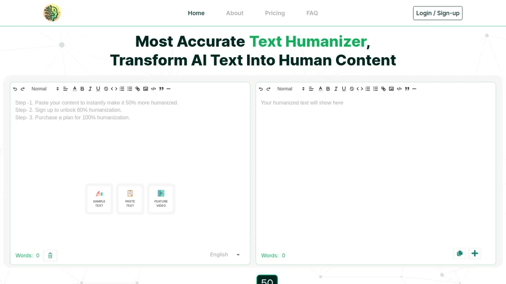 Ai2humanize website