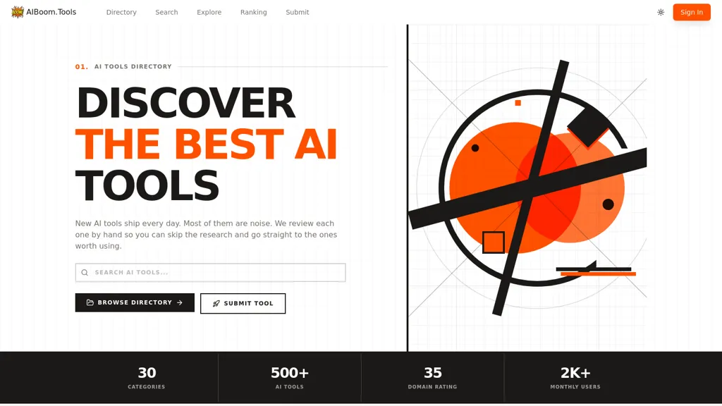 AIBoom.Tools AI tool screenshot