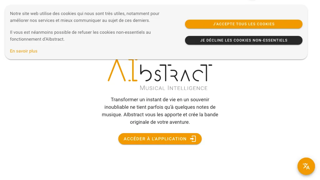 AIbstract website