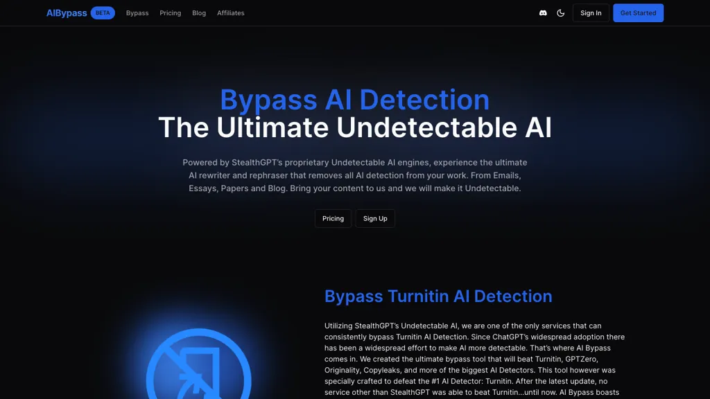 AIBypass website