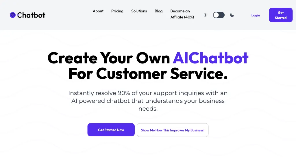 AIChatbot website