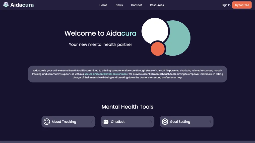 Aidacura website
