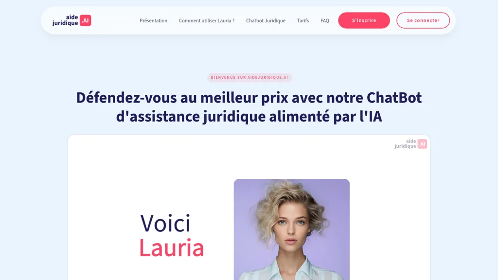 Aidejuridique.ai website