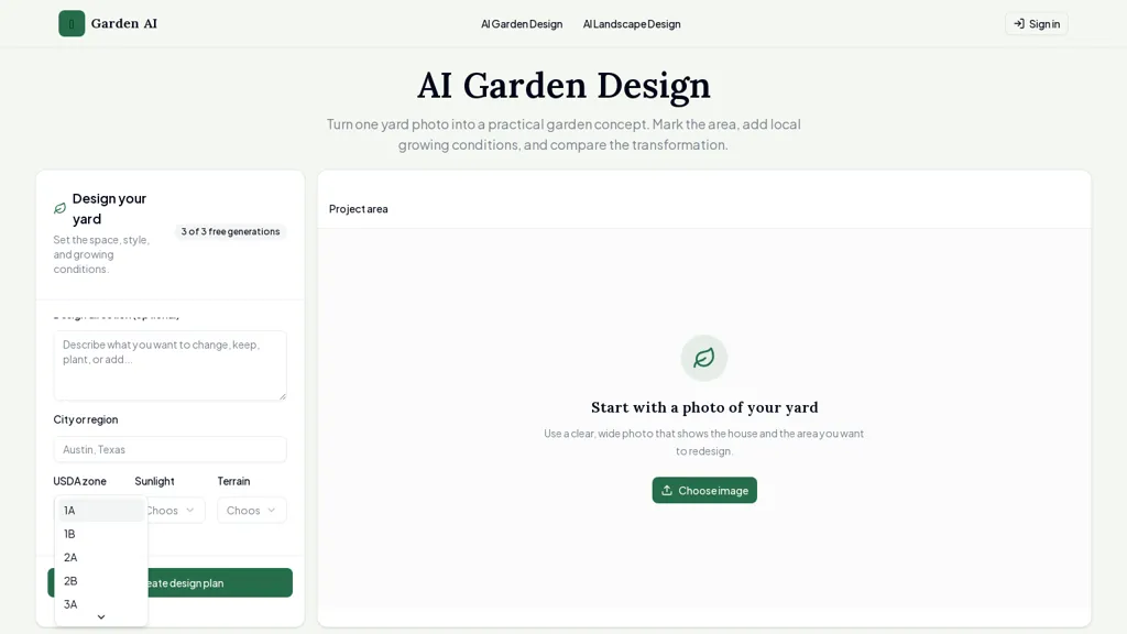 AI Garden screenshot