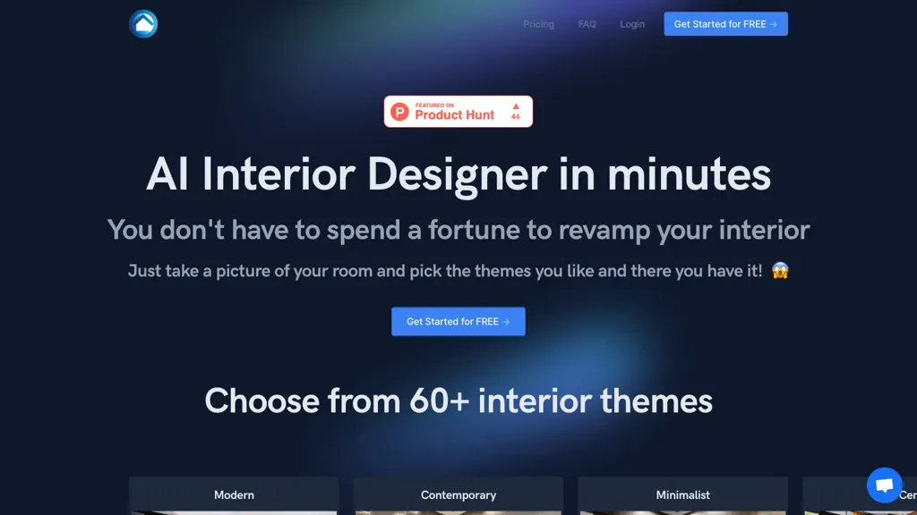 AInterior Design website