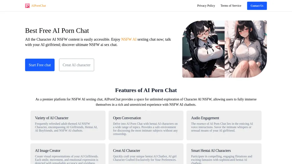 AIPornChat.Online website