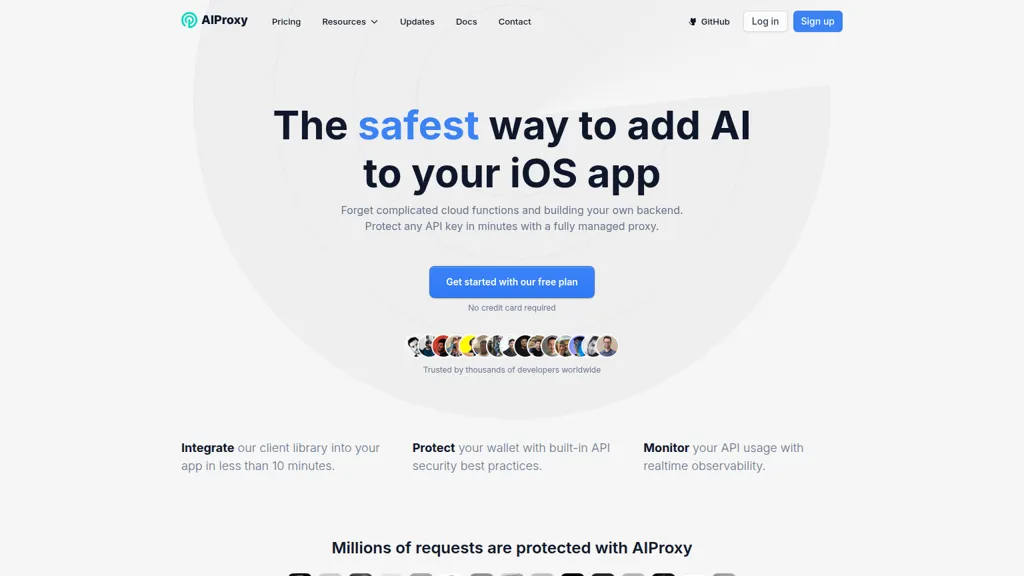 aiproxy.com AI tool screenshot