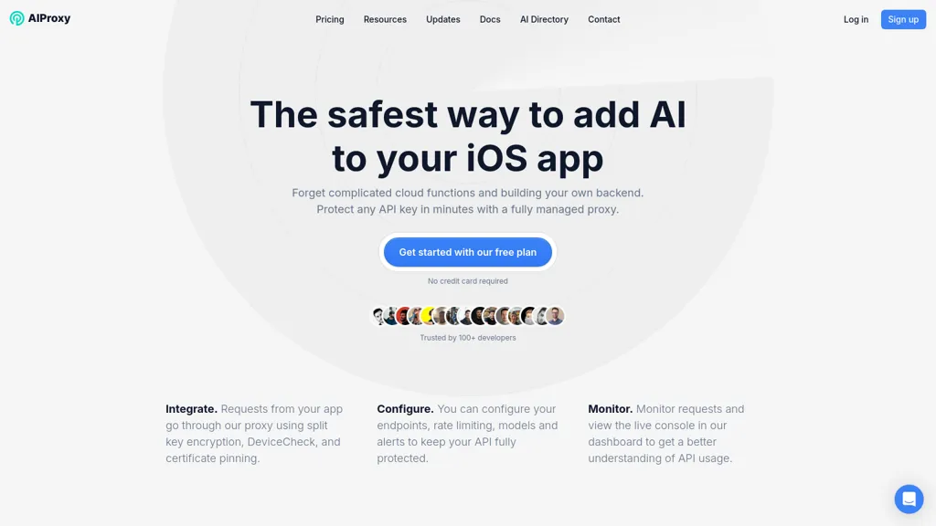 Aiproxy website