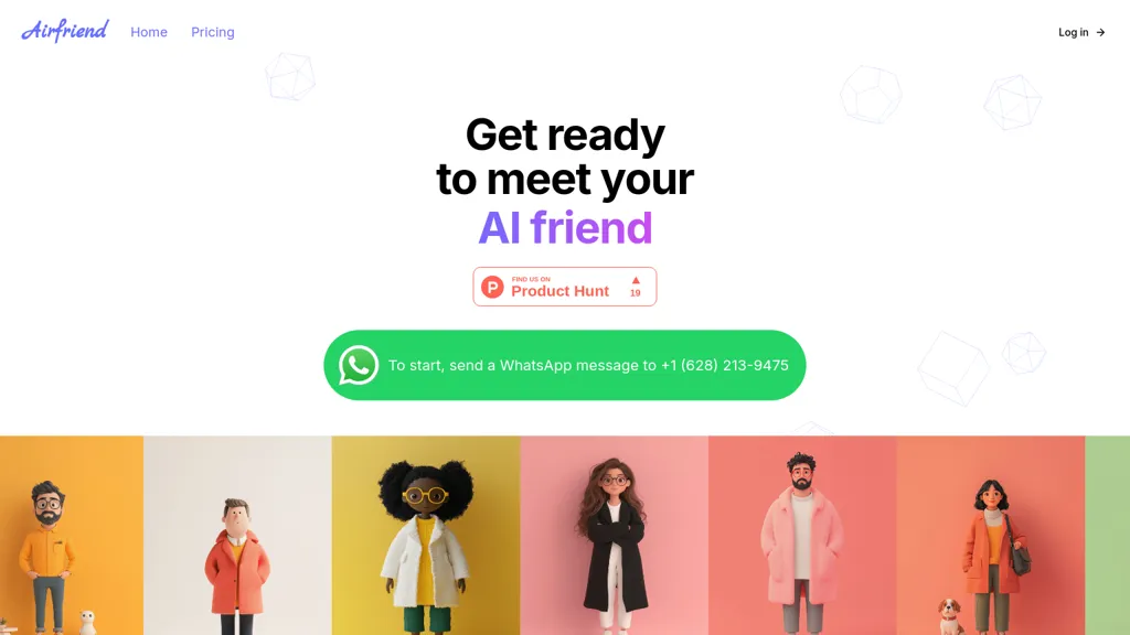 Airfriend website