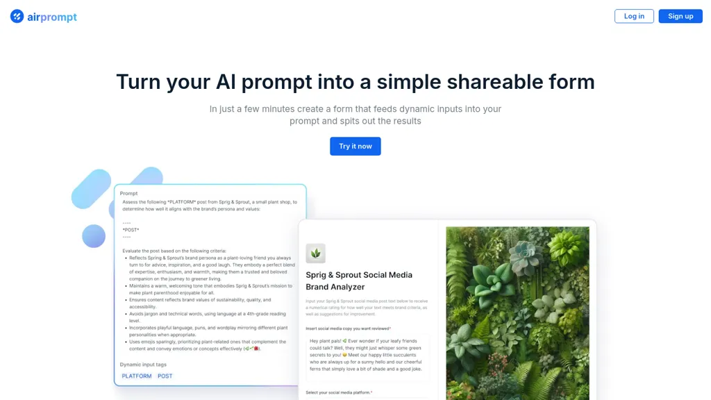 AirPrompt website