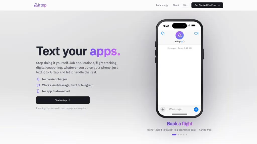 Airtap screenshot
