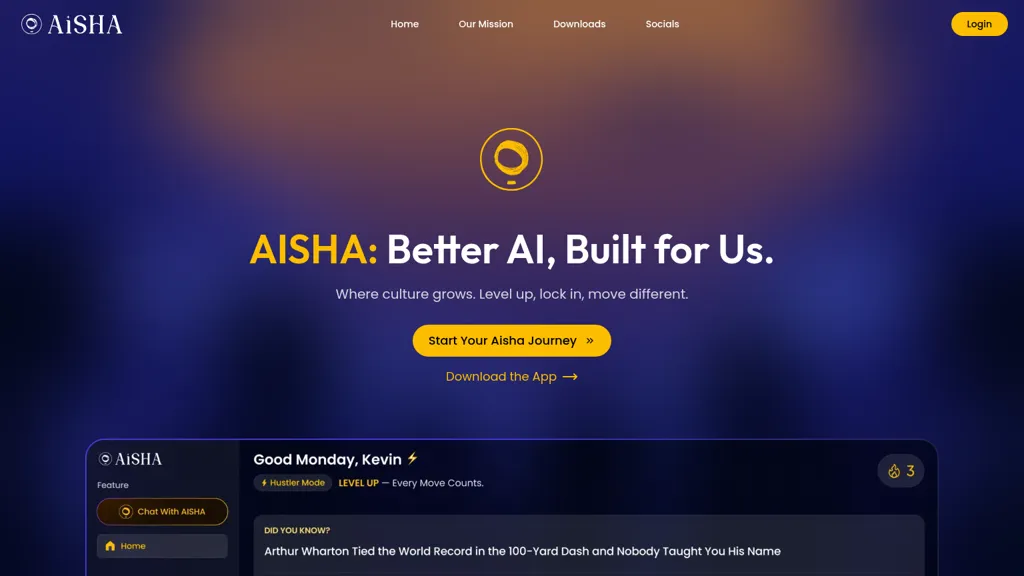 AISHA AI AI tool screenshot