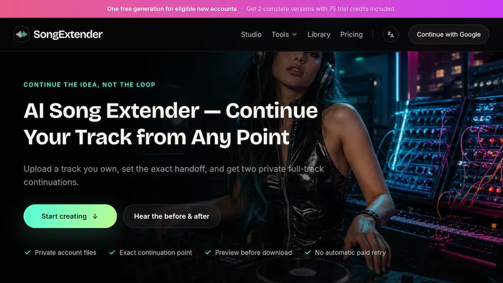 SongExtender screenshot