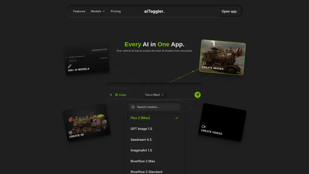 aiToggler AI tool screenshot